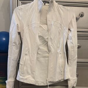 Lululemon Athletica White Utility Jacket